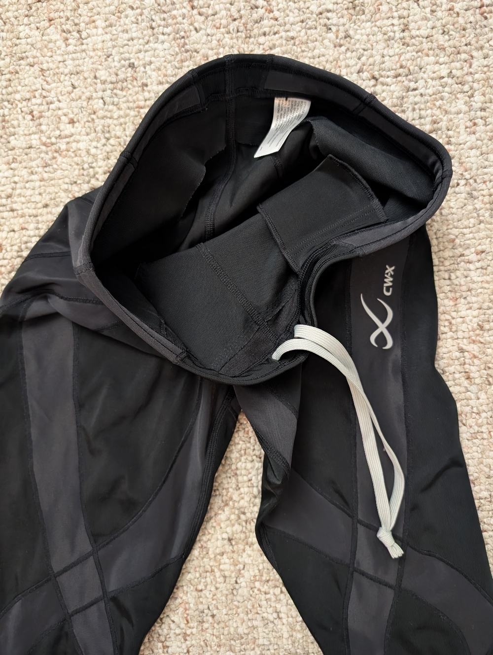 CW-X Black Performance 3/4 Compression Leggings - Picture 5 of 5